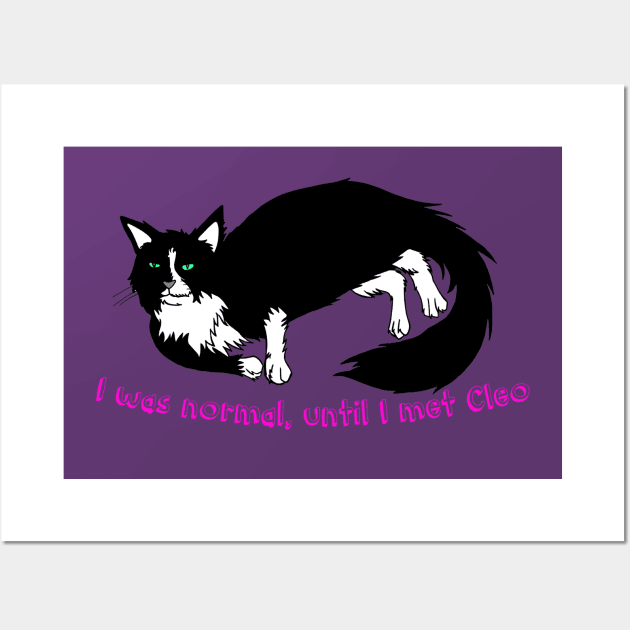 I was normal, until I met Cleo Wall Art by raez0rface